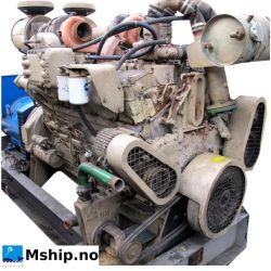 Cummins VT-12-635GS generator set with 380 kWA generator