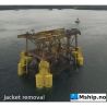 Plattform Jacket decomissioning equipment - Heavy Lift salvage bouys system
