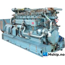 SACM Poyaud A 12150 SCrl V12 generator set 550 kVA
