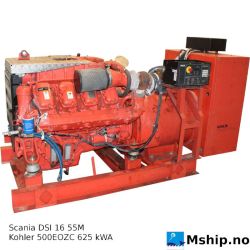 Scania DI16 55M 625 kWA generator set