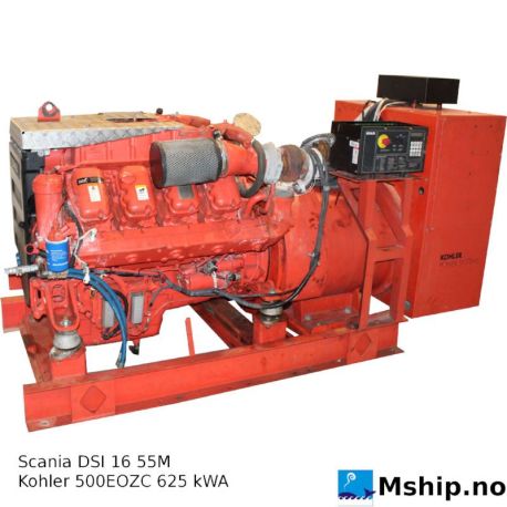 Scania DI16 55M with Kohler 500EOZC 625 kWA generator
