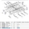 MTU 700325018100 PIPE HALF-CLAMP