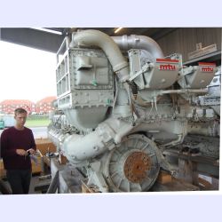 MTU 16V 396 TB84 Marine Diesel engine