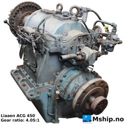 Liaaen ACG 450 gear ratio 4,05:1 https://mship.no