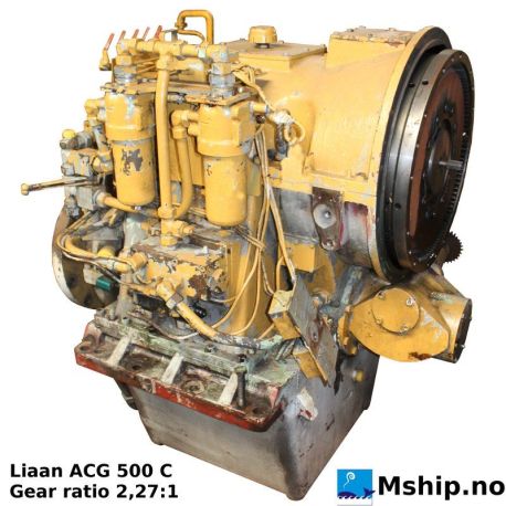 Liaaen ACG 500 C Gear ratio 2.27:1 https://mship.no