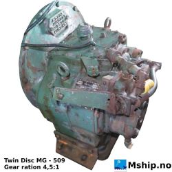 Twin Disc MG - 509 with gear ratio 4,5:1 https://mship.no