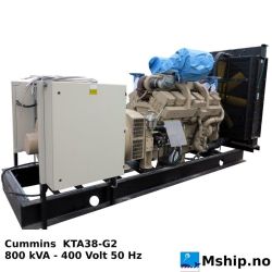 Cummins KTA38-G2 800 KVA generator set