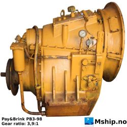 Pay & Brinck PB 339gear with ratio 3.9:1 https://mship.no