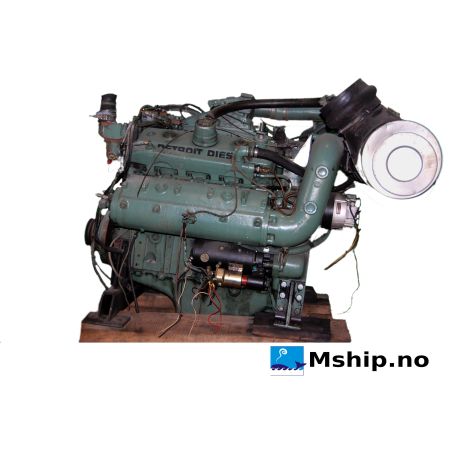 Detroit 8V92TA RC Marine Propulsion w/Frt. PTO