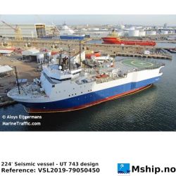 224' Seismic vessel - UT 743 design https://mship.no