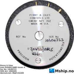 Penny & Giles D20492 potentiometer