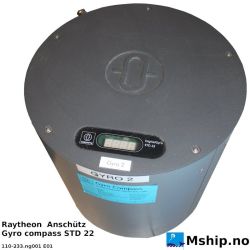 Raytheon Anschütz Gyro compass STD 22 https://mship.no