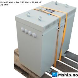 Polylux / Transmotor - 99 kVA 400 Volt / 230 Volt transformer 99 kVA