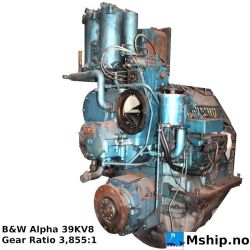 B&W Alpha 39KV8 gear