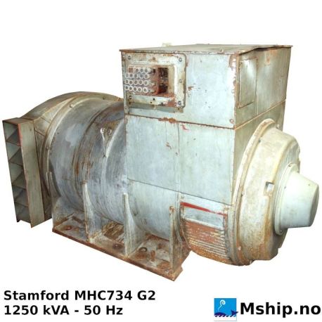 Stamford Type MHC 734 G2 1250 kVA - 50 Hz https://mship.no