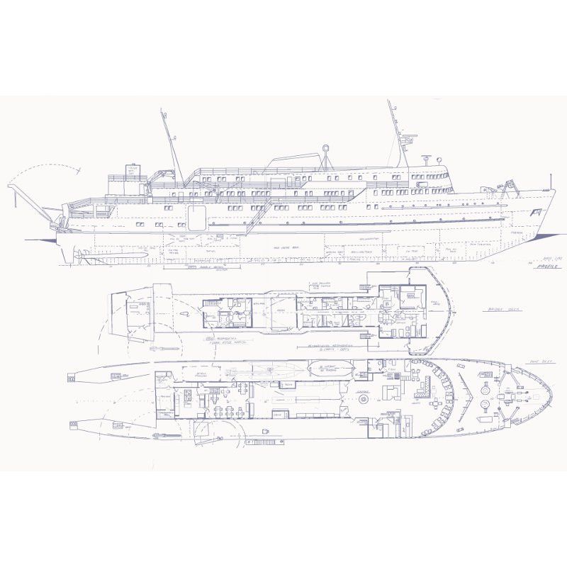 80 meter Yacht conversion / Explorer yatch ICE class