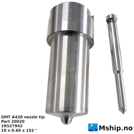 GMT A420 nozzle tip - Part 20020 1R527942 10 x 0.60 x 152 https://mship.no