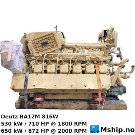 Deutz BA12M 816W https://mship.no