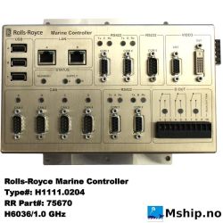 Rolls-Royce Marine Controller H60036