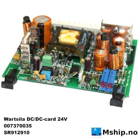 Wartsila DC/DC-card 24V 007370035 SR912910 https://mship.no