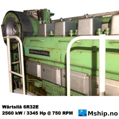 Wärtsilä 6R32E https://mship.no