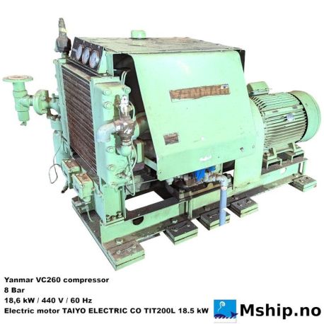 Yanmar VC260 compressor https://mship.no