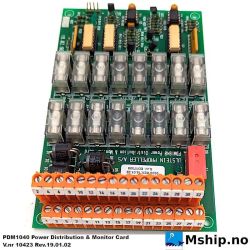 ULSTEIN PDM1040 Power Distribution & Monitor Card
