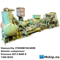 Hamworthy 3TH90W100-800E seismic comprssor https://mship.no