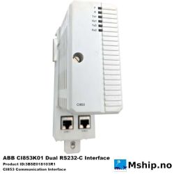 ABB CI853K01 Dual RS232-C Interface https://mship.no