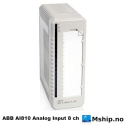 ABB AI810 Analog Input 8 ch https://mship.no