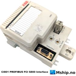 ABB CI801 PROFIBUS FCI S800 Interface https://mship.no