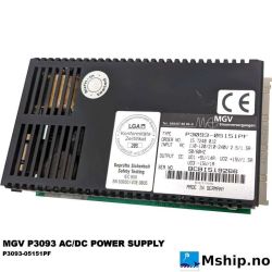 MGV P3093 AC/DC POWER SUPPLY https://mship.no