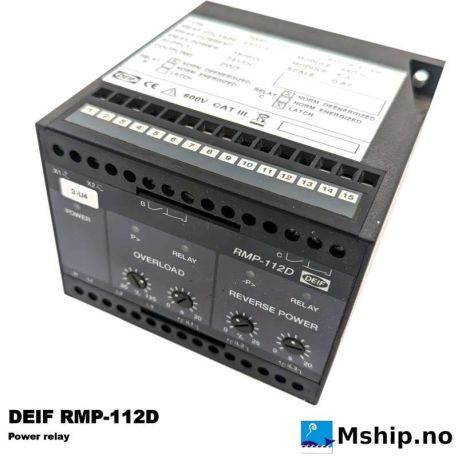 DEIF RMP-112D Power relay https://mship.no