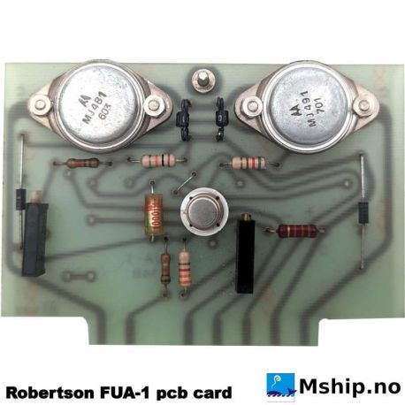 Robertson FUA-1 PCB https://mship.no