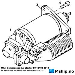 MAN Compressed Air starter 50.16101-6014 https://mship.no