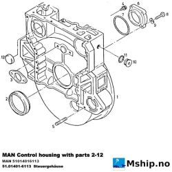 MAN Control housing 51014016113 https://mship.no