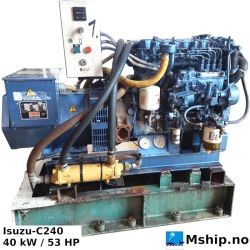 Isuzu-C240 Generator set https://mship.no