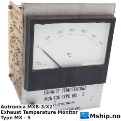 Autronica MXB-3/X2 Exhaust Temperature Monitor Type MX - 5 https://mship.no