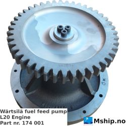 Wärtsilä fuel feed pump L20 Engine https://mship.no