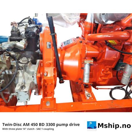 Twin Disc AM 345 BD 3300 pump drive https://mship.no