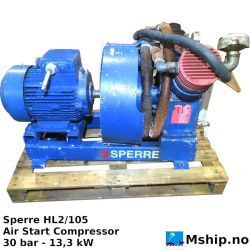 Sperre HL2/105 Air Start Compressor https://mship.no