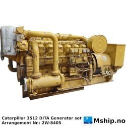 Caterpillar 3512 DITA Generator set