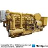 Caterpillar 3512 DITA Generator set https://mship.no