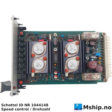 Schottel Speed control unit ID-NR 1044148 https://mship.no