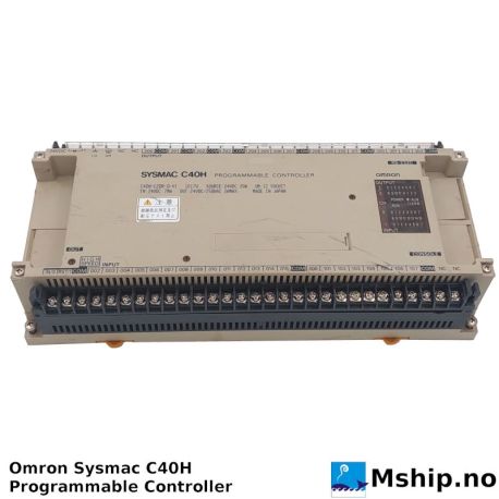 Omron Sysmac C40H Programmable Controller https://mship.no