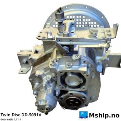 Twin Disc DD-5091V Gear ratio 1,71:1 https://mship.no