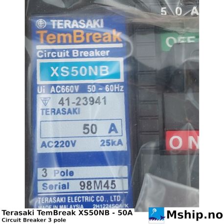 Terasaki TemBreak XS50NB - 50A https://mship.no