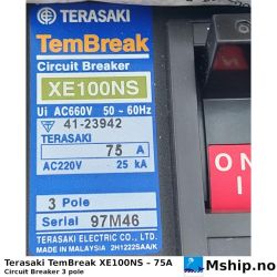 Terasaki TemBreak XE100NS – 75A https://mship.no