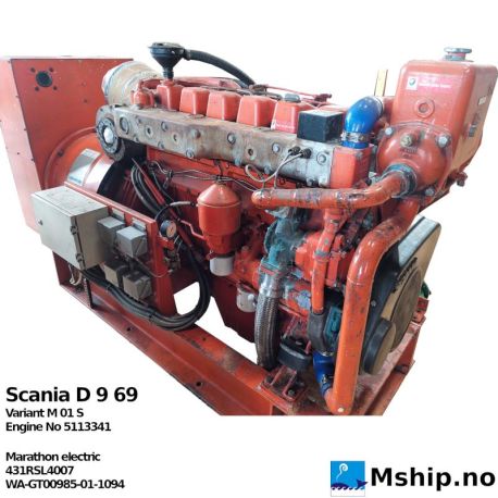 Scania D 9 69 Genset https://mship.no