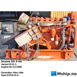 Scania DS 9 69 Genset https://mship.no